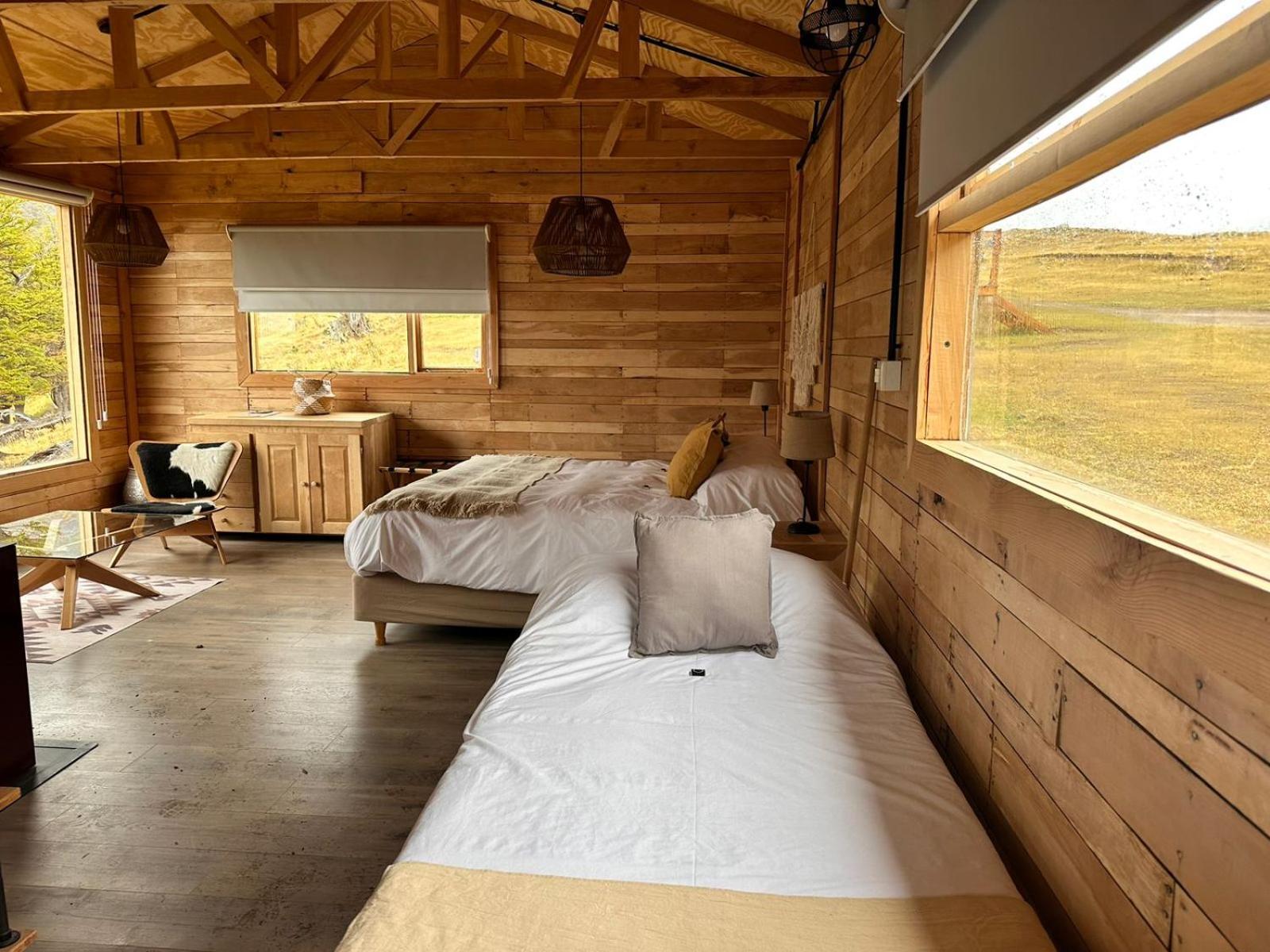 Estancia Bonanza Patagonian Lodge Experience 厄尔查尔坦 客房 照片